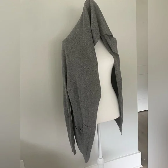 Lululemon Cabin Yogi Wrap Cardigan Gray - Picture 4 of 11